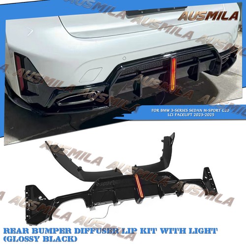 Rear bumper diffuser for bmw - rear,